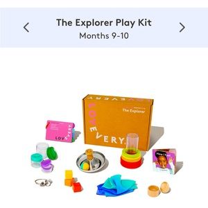 LOVEVERY THE EXPLORER PLAY KIT MONTHS 9-10
